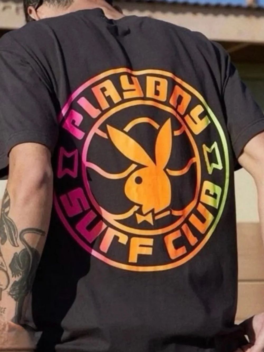 Playboy Pacsun Surf Club Tee Shirt Men’s Large